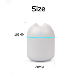 Humidificateur et diffuseur portable BALASHOV 250 ml - Brume aromatique LED USB...